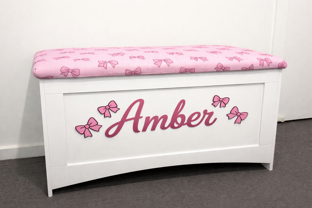 Custom Padded Toy Box