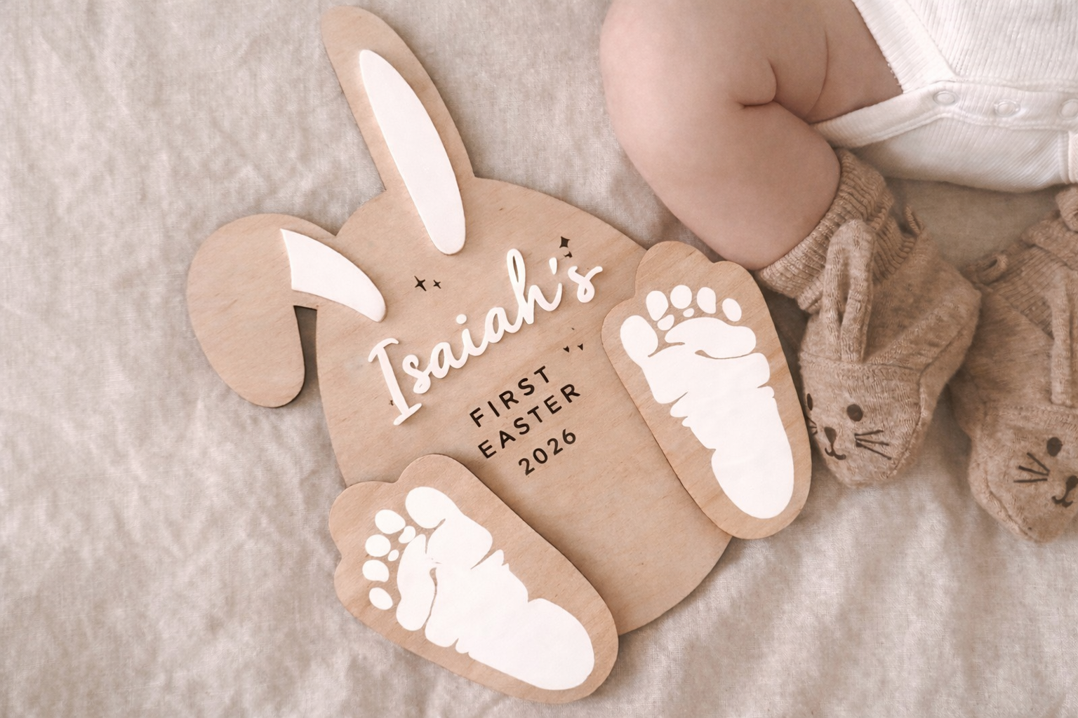 Baby’s First Easter Plaque